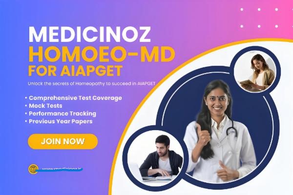 Medicinoz Homoeo MD for AIAPGET2025